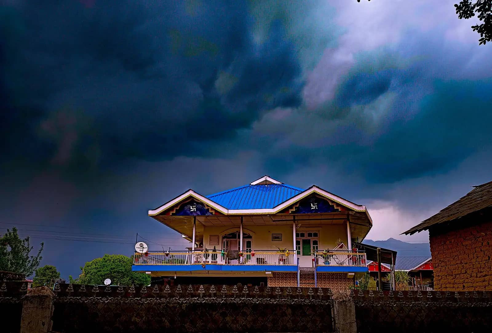 A house at Andretta, Kangra valley