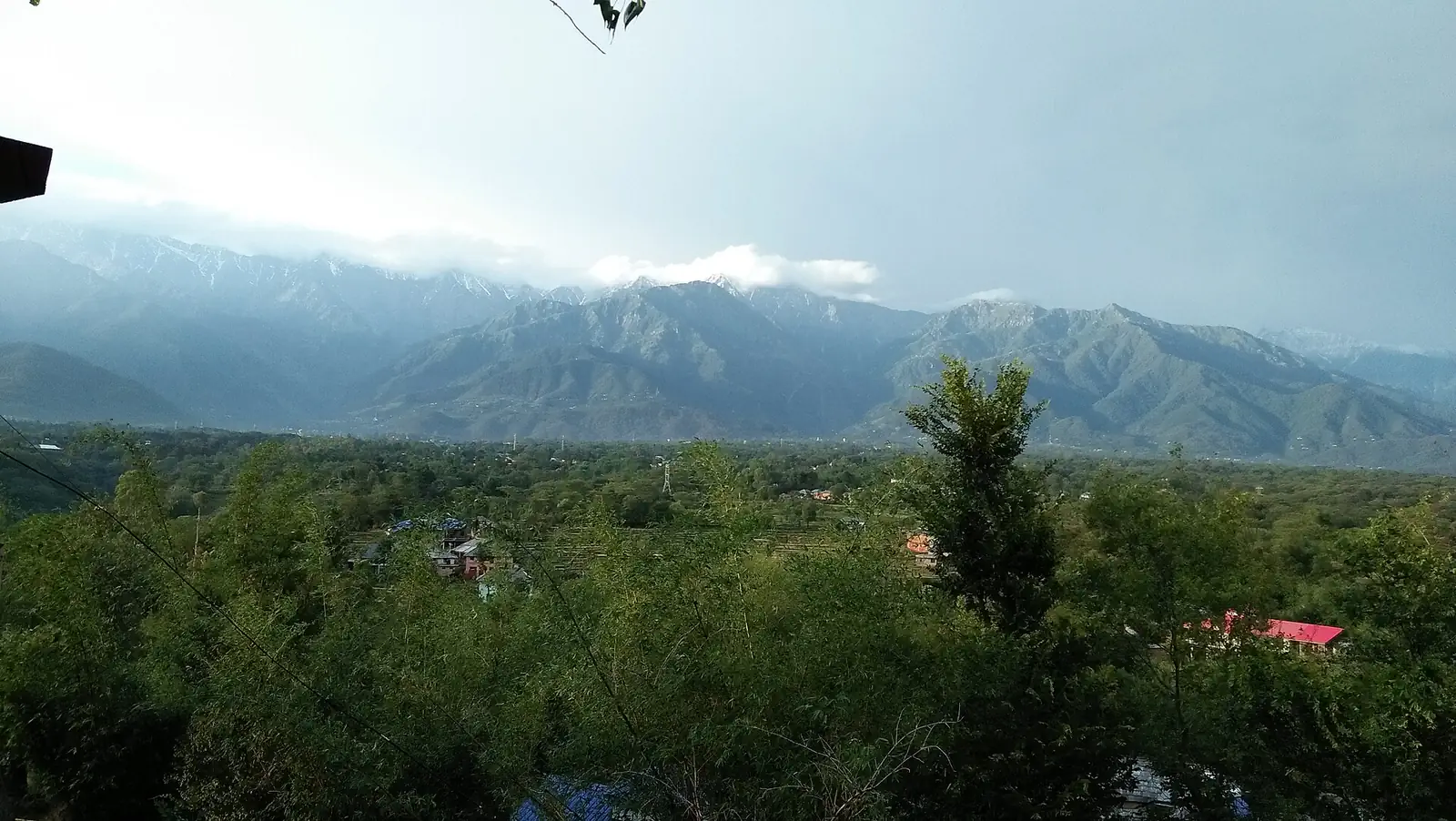 The Dhauladhar range seen from Palampur
